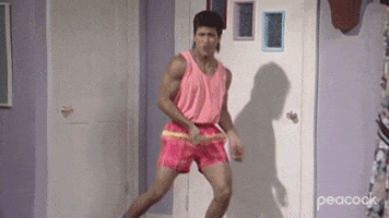 Saved By The Bell Happy Dance GIF by PeacockTV
