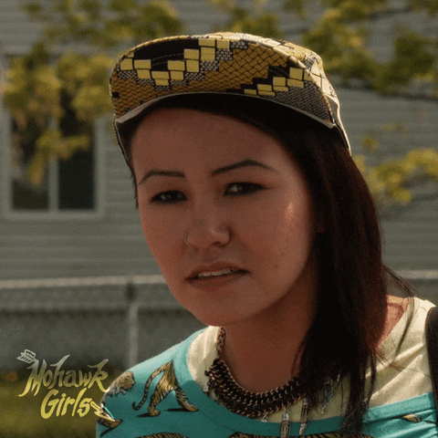 Squinting Mohawk Girls GIF by CBC
