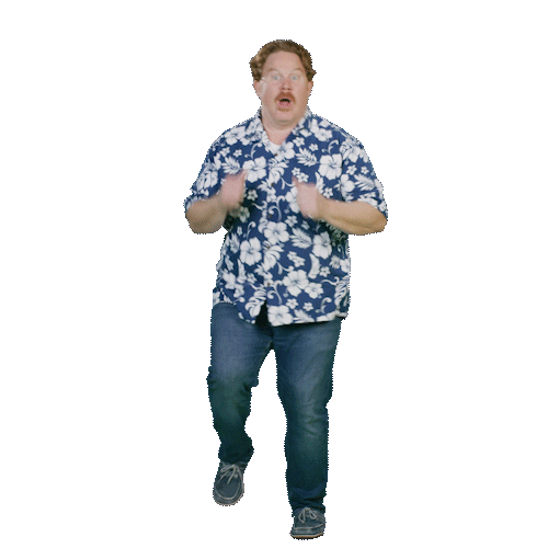 Travel Running Sticker by Casey Webb