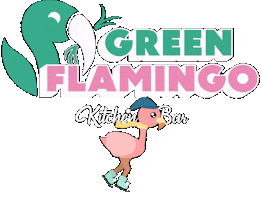 green-flamingo-innsbruck Sticker