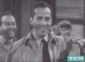 Humphrey Bogart Wink GIF by Turner Classic Movies