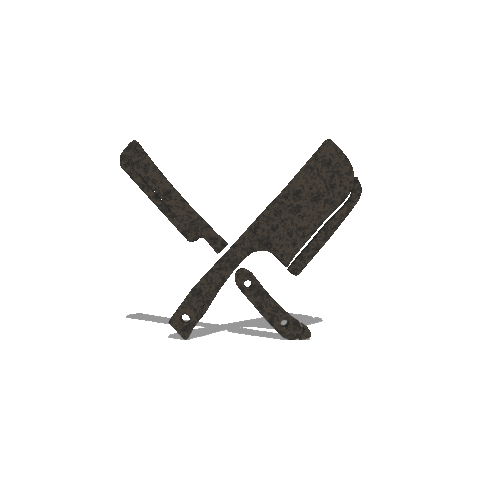 distorted people Sticker