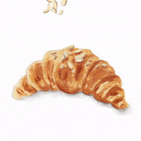Happy French Pastry GIF by Color Snack Creative Studio
