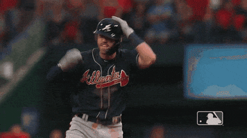 Atlanta Braves Sport GIF by MLB