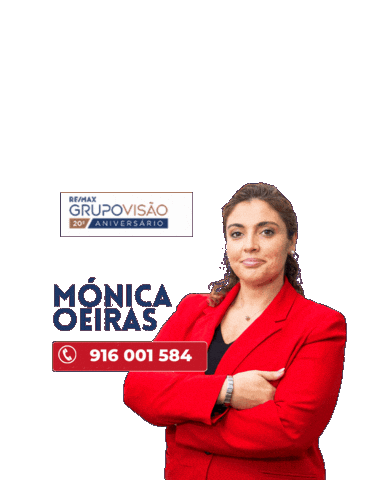 Monica Oeiras Sticker by Remax Grupo Visão