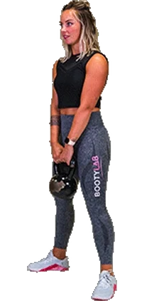 BootyLab workout kettlebell fitgirl bootylab Sticker