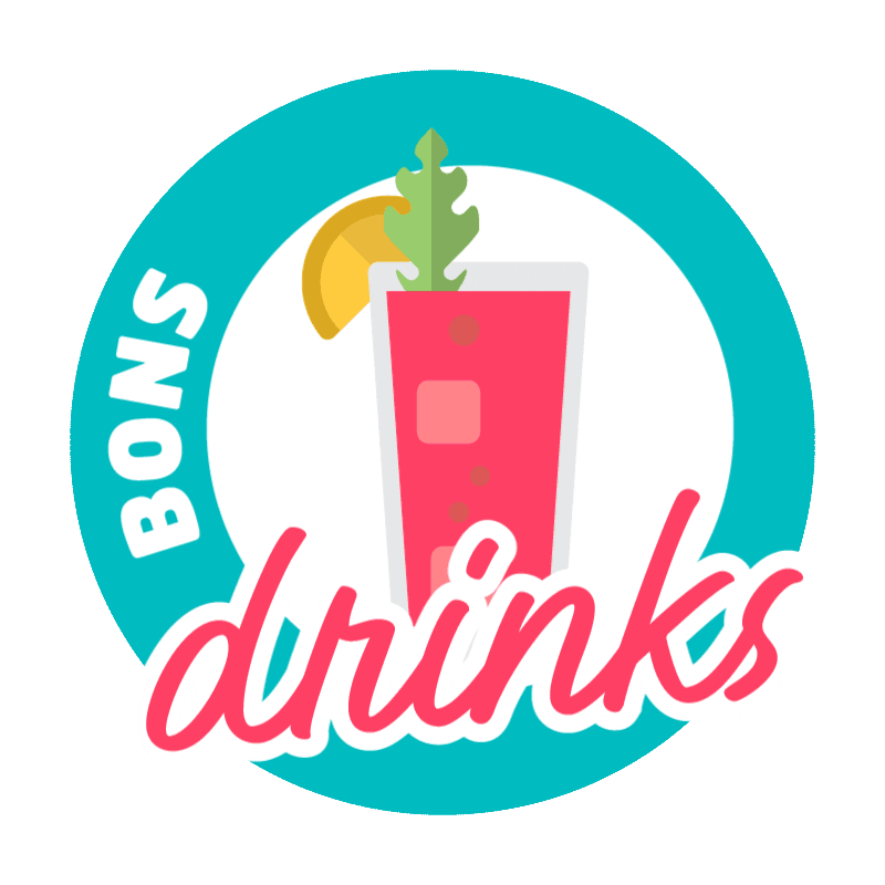 Bons Drinks Sticker by Achieve Languages
