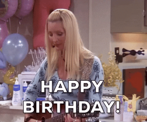 Giphy - Happy Birthday GIF by Friends