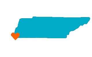 Memphis Tn Love Sticker by Archer Malmo