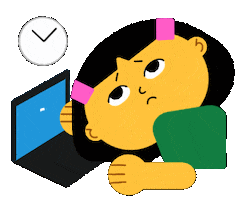 Tired Loop Sticker