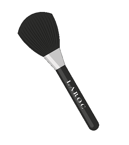 Cosmetics Brush Sticker by PLouise Makeup Academy