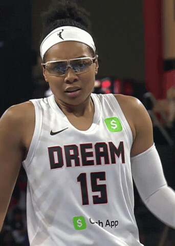 Shaking Head Smh GIF by Atlanta Dream