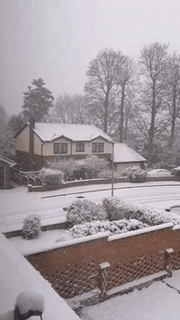 Snowy Morning Scenes in North Wales as Wintry Weather Continues