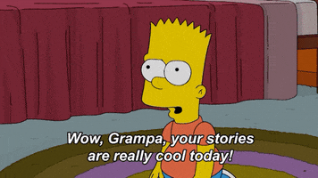 The Simpsons Cool Story Bro GIF by AniDom