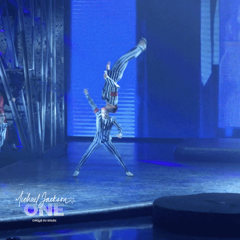 Fail Michael Jackson GIF by Cirque du Soleil