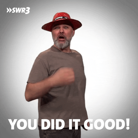 Well Done Thank You GIF