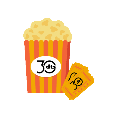 Film Popcorn Sticker by DTS