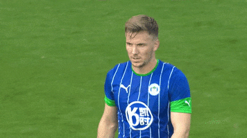 Sarcastic Crying Lee Evans GIF by Wigan Athletic