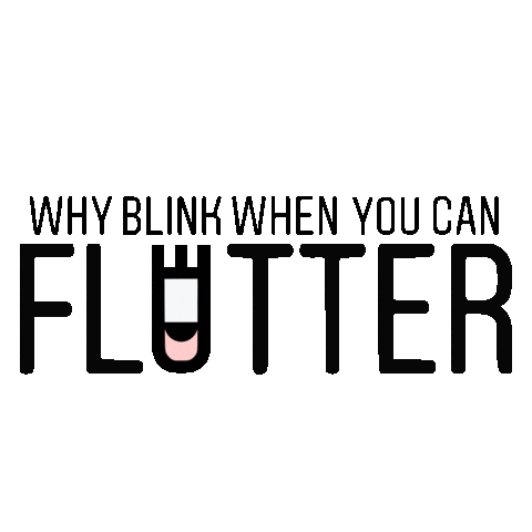 FlutterLash&BeautyBoutique Sticker