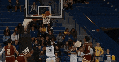 Basketball Dunk GIF by Delaware Blue Hens