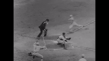 World Series Baseball GIF by LaGuardia-Wagner Archives