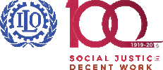 Ilo100 Decentwork Sticker by ILO Office for the UN