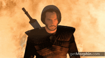 burning keanu reeves GIF by Morphin