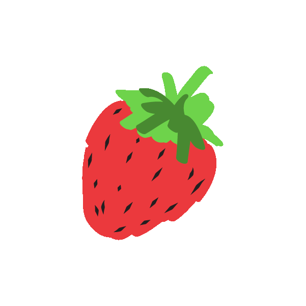 Strawberry Sticker by GoodBe for iOS & Android GIPHY