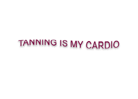 Quote Cardio Sticker by Crazy Angel