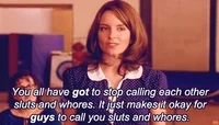 frustrated mean girls GIF