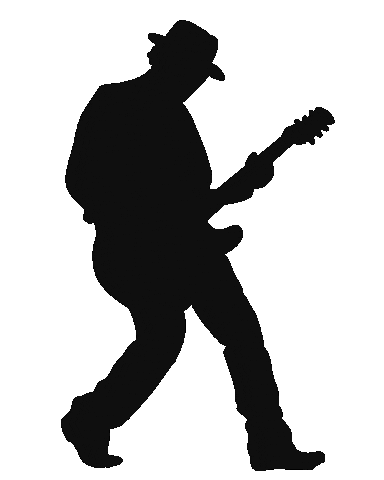 Rock Guitar Sticker