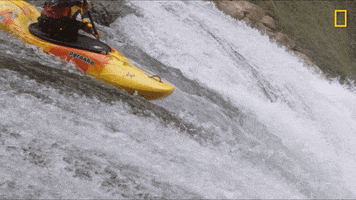 Kayaking Slow Motion GIF by National Geographic Channel