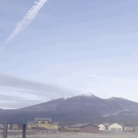Sunset Mountain GIF