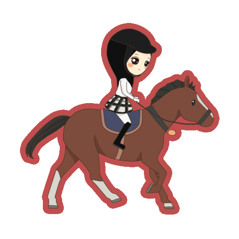 Horse Kuda Sticker