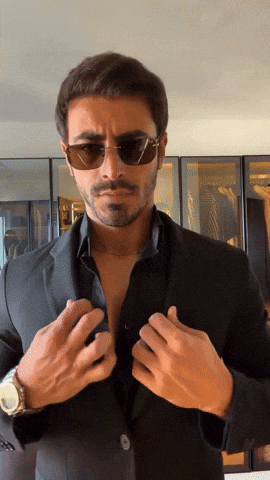 Main Character Glasses GIF