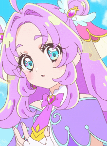 Magical Girl Surprise GIF