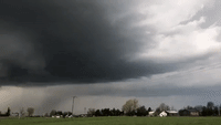 Dark Storm Clouds Loom Over London, Kentucky
