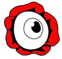 Flower Eye Sticker