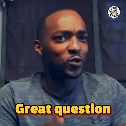 Anthony Mackie Great Question GIF by First We Feast