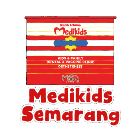 Kids Tooth Sticker by MHDC Clinic Group