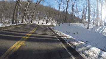 Snow Winter GIF by Gotham Ducati Desmo Owners Club