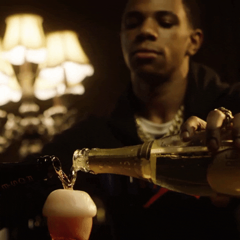 a boogie wit da hoodie belaire rose GIF by Luc Belaire