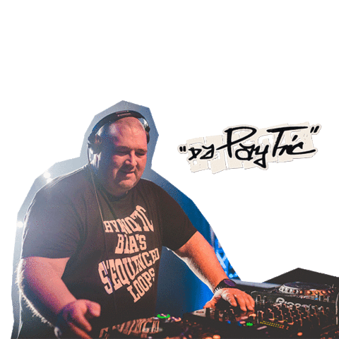 Dj Paytric Sticker by Elation Professional