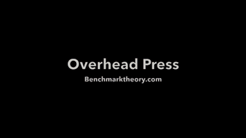 bmt- overhead press GIF by benchmarktheory