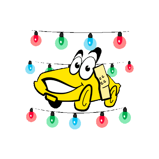 Christmas Winter Sticker by LuckyCar_AT