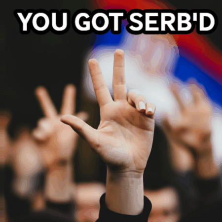 Three Fingers Salute GIF