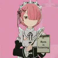 Re Zero Ram GIF