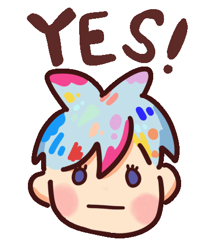 Happy Sticker