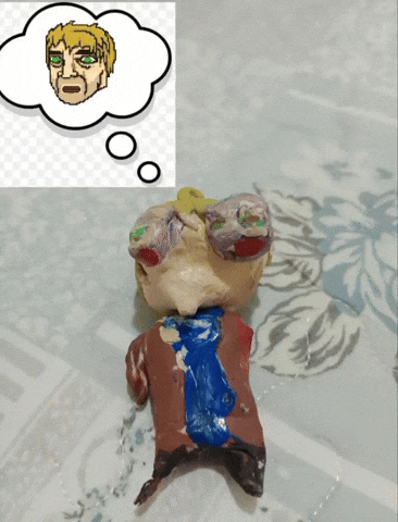 Hotline Miami Sculpture GIF