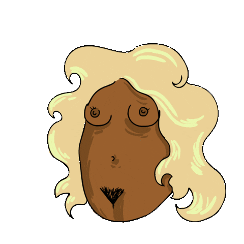 Sad Body Sticker